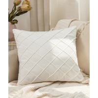 Geometric Textured Cushion Cover Without Filler